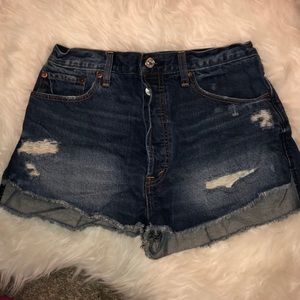 Abercrombie and Fitch high waisted shorts
